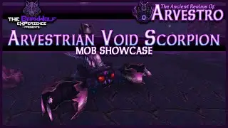 MOB Showcase: Arvestrian Void Scorpion #hytale #modding #mod #scorpion #creature #beast #npc
