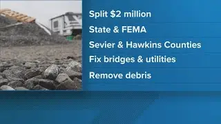 East Tennessee counties getting more money for Helene damages