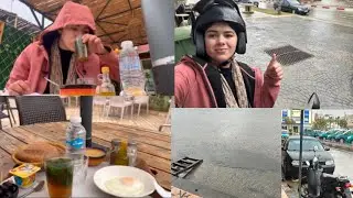 أمطار غزيرة  صباح اليوم في بني بوعياش مشاء الله 🥺♥️🌨️