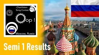 ChairVision Song Contest Season 2 Semi 1 Results ll ESC Chair