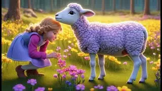 Mary Had a Little Lamb Springtime Meadow Path | English Nursery Rhyme | Kids Songs | Baby Music