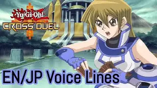 (EN/JP) All Alexis Rhodes/Asuka Tenjoin Voice Lines [Yu-Gi-Oh! Cross Duel]