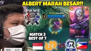 Time for Albert to get really angry!! BENEDETTA HYPER COMES OUT LET'S GO!! MATCH 3 RRQ VS RSG PH