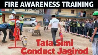Fire Awareness Training II Tata Simi Conduct Jagiroad II L&T Construction II @Saratsingha2024