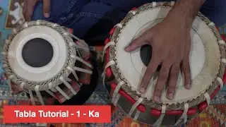 Tabla lesson for beginners: Lesson 1 - Ka