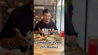 Shareable Combo Only at ₹299/-|Bamboo theme Cafe in Kolkata #foodie #food #sorts #vlog