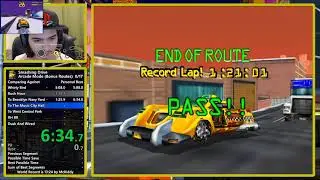 Smashing Drive - Arcade Mode - Rush Hour - To Brooklyn Navy Yard - 1:21.01【UWR】