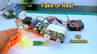 DIY GENERATOR | ⚡#diyprojects #diygenerator #generator #dynomo