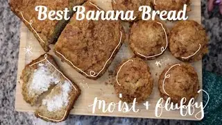 How To Make Moist Banana Bread- No Sound