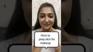 How to prep Skin for makeup || 3 steps for Flawless base || #shorts #youtube