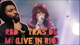 AMERICAN REACTING TO LATIN POP GROUP| RBD - Tras de Mí (Live in Rio, 2006) REACTION VIDEO