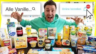 ALLE VANILLE BOODSCHAPPEN BESTELLEN & ETEN! *Experiment*