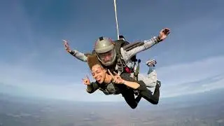Birthday skydiving at Skydive Lodi Parachute Center