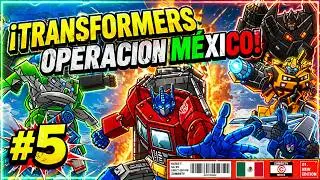 #stopmotion Transformers Operación México #5 Megatron Regresa | #transformersOPMX