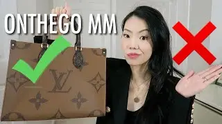 LOUIS VUITTON ONTHEGO MM | Dlaczego nie chcę go mieć i recenzja pierwszego wrażenia | FashionablyAMY