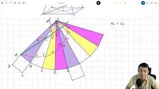 Tư duy trải phẳng - Kỹ thuật trải phẳng hình học không gian - Có ví dụ 3D minh hoạ siêu dễ hiểu