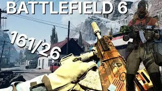 161 KILLS THE BEST WEAPON OF BATTLEFIELD 6 GAMEPLAY