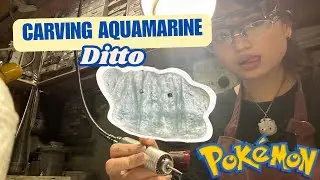 Carving Ditto out of Aquamarine, Classifying Spinels - NYC Diamond District Vlog