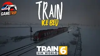 Train Game 🚆 Realistic Train Video | SnowTrain | TSW6 PS5