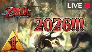 [🔴LIVE]: Twilight Princess HD - Part 1