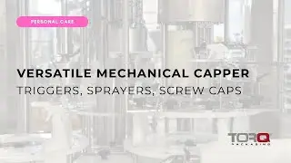 CAPPER FOR TRIGGERS, SCREW CAPS AND SPRAYERS