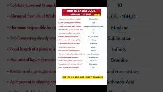 20 FEBRUARY 2ND SHIFT RRB JE EXAM ANALYSIS 2026 | Railway je 20 Feb 2nd Shift  review today #RRBJE
