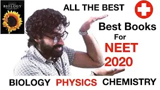 Best Books for NEET || Important Books for NEET EXAM 2020 || Biology | Physics | Chemistry | NEET