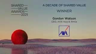 2021 A Decade of Shared Value: Winner - Gordon Watson