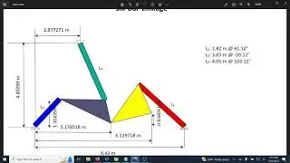 Working Model - Position and Force Analysis of Six-Bar Linkages