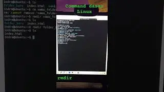 Command dasar Linux rmdir #devops #belajardevops
