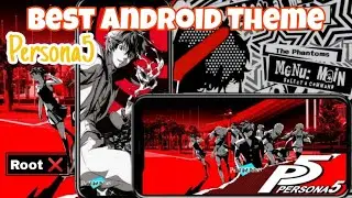 Persona 5 best games theme for android 🔥