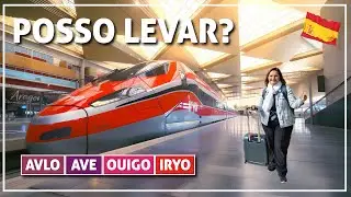 ✅ A bagagem no trem-bala na Espanha: tudo o que você precisa saber 🇪🇸 #358