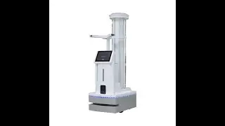 Automatic UVC Sterilizing Robot With Disinfectant Sprayer