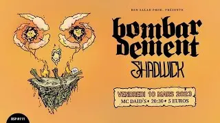 Bombardement - &laquo;&nbsp;Poison&nbsp;&raquo; - Live @ Le Havre - Mc Daid&rsquo;s - 10/03/2023