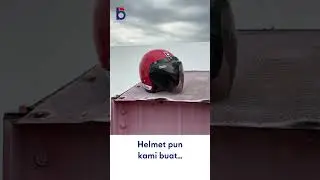 BOGO | Kami bukan buat visor je. Helmet pun kita buat