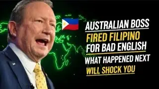 AUSTRALIAN BOSS FIRED FILIPINO FOR 