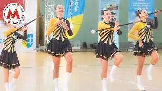MINIFORMACJA BUŁAWA JUNIOR - AKADEMIA MAŻORETEK MARI MAR GÓRA - FESTIWAL ŚWIĄTECZNY 2024 / Wschowa