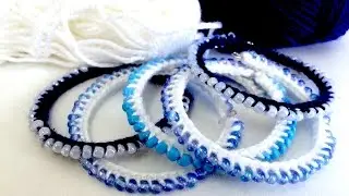DIY: ARMBÄNDER SELBER HÄCKELN. Sehr LEICHT! Anna's Perlen