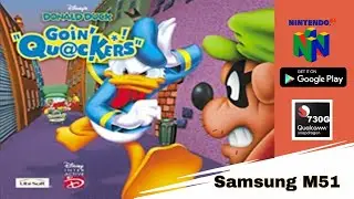Donald Duck: Goin' Quackers N64 emulator test (sd730G) Samsung m51|GameroooYT|