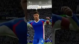 Enzo Fernandez almost tore his pant 🤣 #chelsea #viral #fyp #efootball #efootballmobile