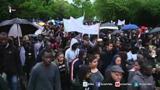 Trappes: 1800 personnes ont marché pour Moussa