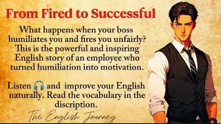 The Boss Who Humiliated Me | Inspiring English Story of Success 🌟✅ | Graded Readers 🗣️ 🎧