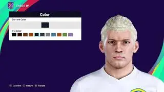 ALAN SMITH - FACE BUILD - PES 2020 /2021