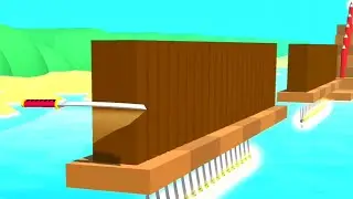 Flying Cut Game! Satisfying and Relaxing ASMR Slicing Video