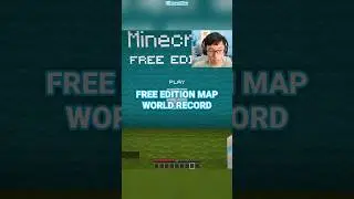 Minecraft Free Edition Speedrun Map World Record