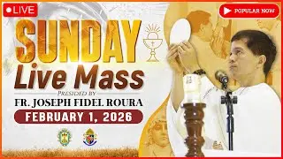 SUNDAY FILIPINO LIVE MASS TODAY ONLINE II FEBRUARY 1, 2026 II FR. FIDEL ROURA