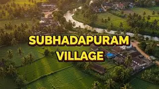 Subhadrapuram. Village . DRONE VIEWS 