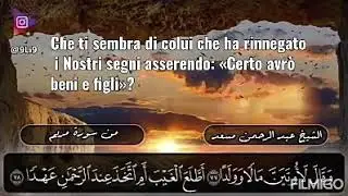 Corano recitato | la voce calma di Abdulrahman Mosaad.