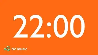 22 Minutes Timer - Eye Comfort Color - No Music