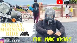 Sunday Morning Ride || Classic 350 || Royal Enfield || INDIA GATE || NEW DELHI || The Mnk Vlogs